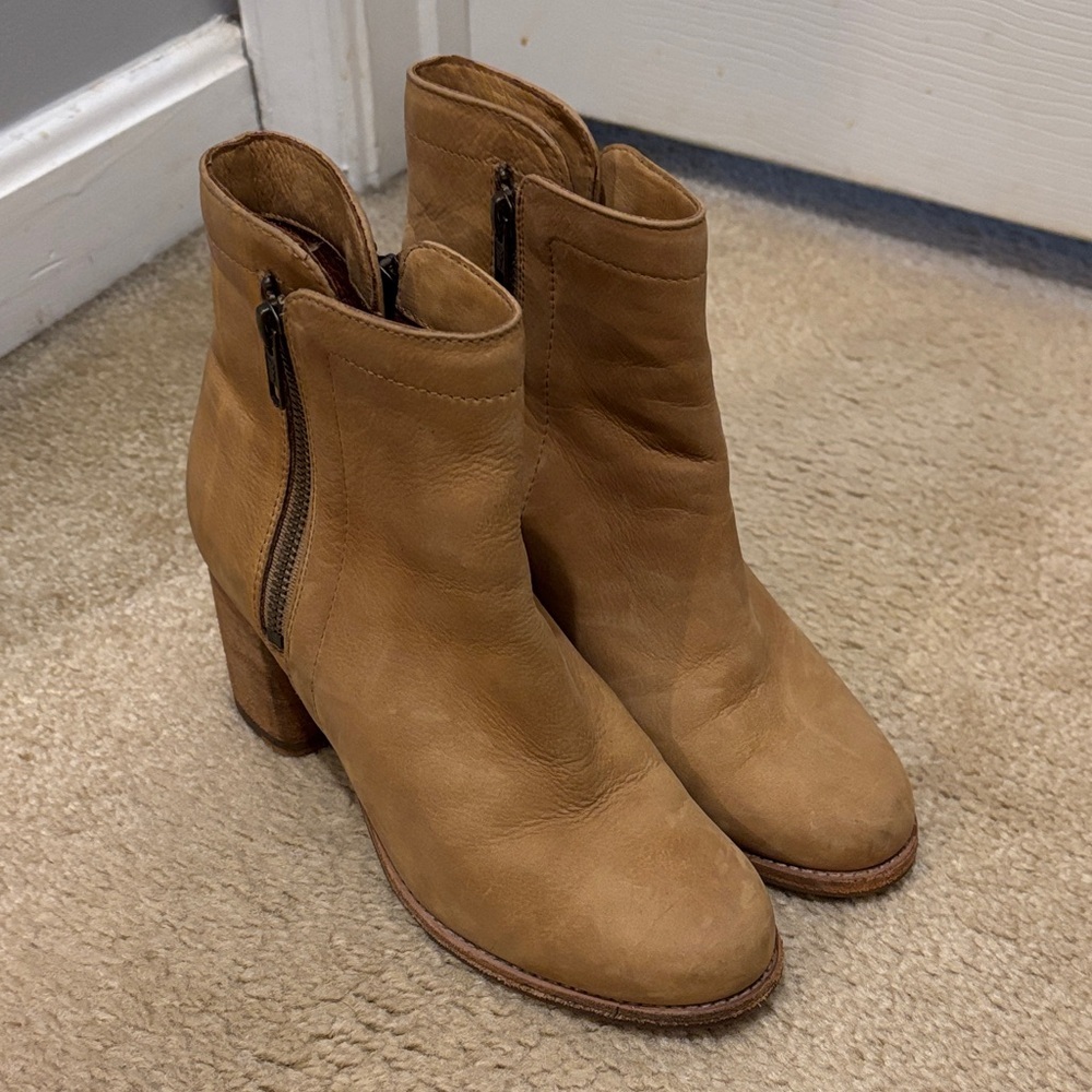 Frye Addie Double Zip ankle boots